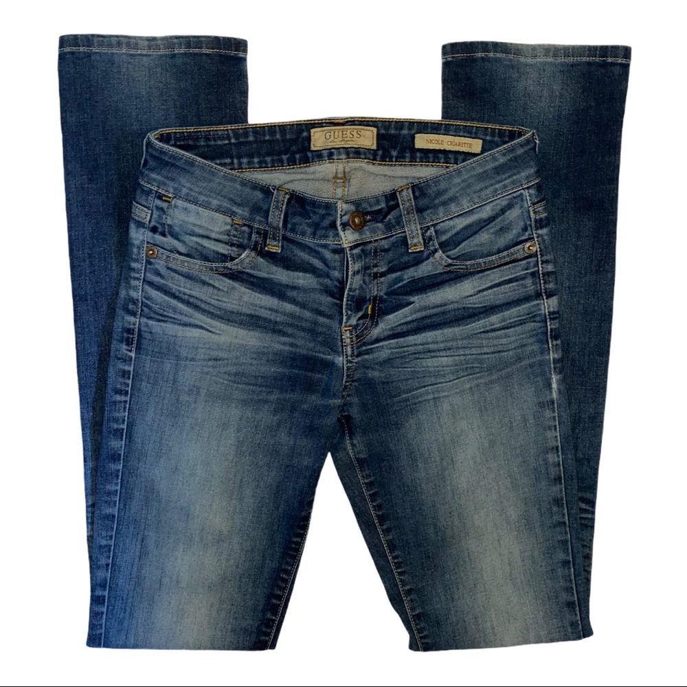 Guess Los Angeles Nicole Skinny Cigarette Jeans.